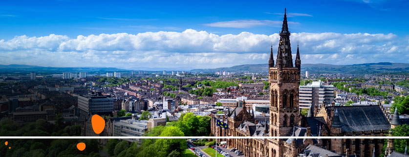 round trip flights to glasgow scotland